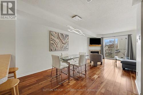 56 Steele Park Private, Ottawa, ON - Indoor With Fireplace