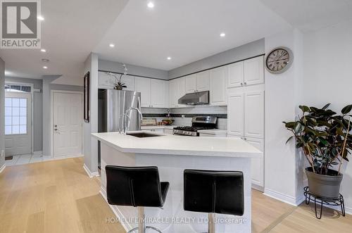 5840 Raftsman Cove, Mississauga, ON - Indoor Photo Showing Kitchen With Stainless Steel Kitchen With Upgraded Kitchen