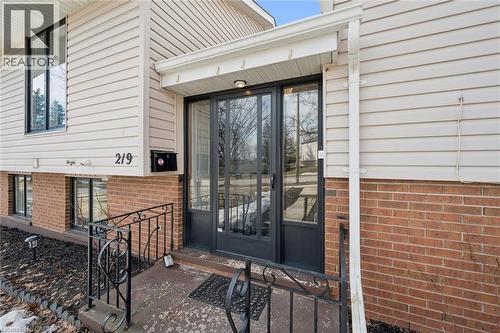 219 Blackhorne Drive, Kitchener, ON - Outdoor With Exterior