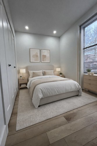 Chambre à coucher - 2379 Rue D'Iberville, Montréal (Ville-Marie), QC - Indoor Photo Showing Bedroom