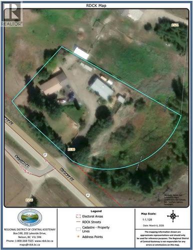 Property lines - 1530 21 Highway, Creston, BC - Other