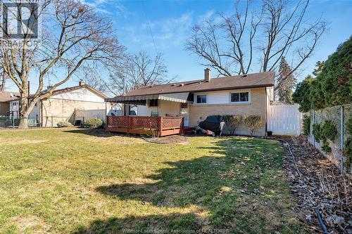 1640 St. Gabriel, Windsor, ON - Outdoor With Deck Patio Veranda
