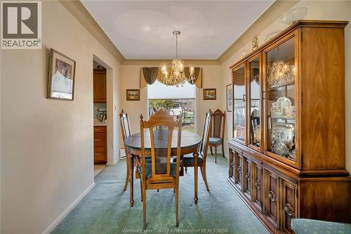 1640 St. Gabriel, Windsor, ON - Indoor Photo Showing Dining Room