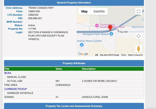 Section 8 Trans Canada Hwy, Chemainus, BC 