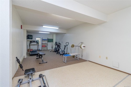 101-9942 Daniel St, Chemainus, BC - Indoor Photo Showing Gym Room
