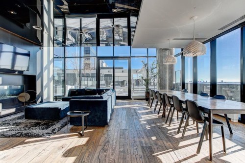 Common room - 4105-1288 Av. Des Canadiens-De-Montréal, Montréal (Ville-Marie), QC - Indoor Photo Showing Dining Room