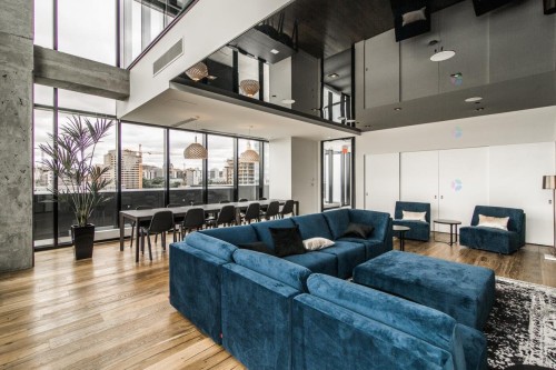 Common room - 4105-1288 Av. Des Canadiens-De-Montréal, Montréal (Ville-Marie), QC - Indoor Photo Showing Living Room