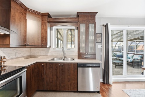 Cuisine - 1114 Rue Jolicoeur, L'Assomption, QC - Indoor Photo Showing Kitchen With Double Sink