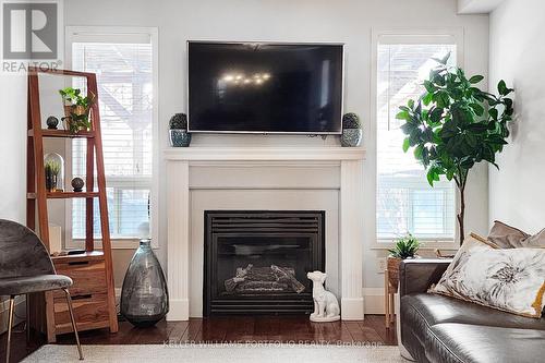 75 Monteith Crescent, Vaughan, ON - Indoor Photo Showing Living Room With Fireplace