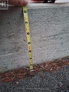 Concrete foundation slab is 8\" thick. - 