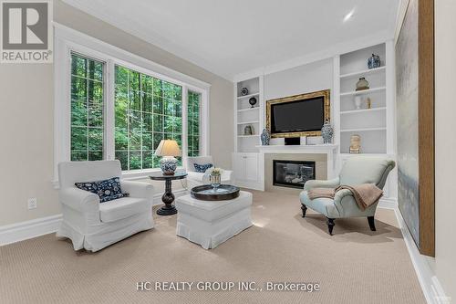 59 Elderberry Trail, Aurora, ON - Indoor Photo Showing Other Room With Fireplace