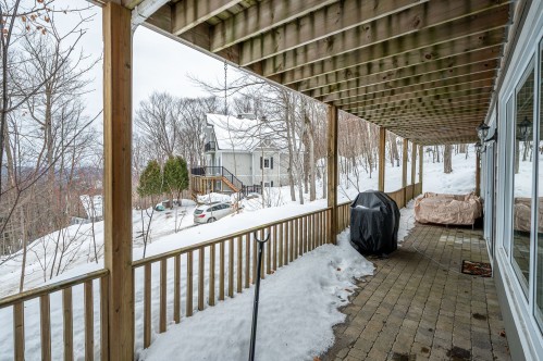 Balcony - A-12 Ch. Des Tilleuls, Saint-Sauveur, QC - Outdoor With Deck Patio Veranda With Exterior