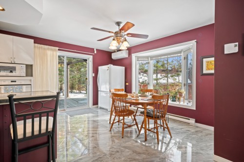 Salle à manger - 4585 Rue Des Cavaliers, Sainte-Adèle, QC - Indoor Photo Showing Dining Room