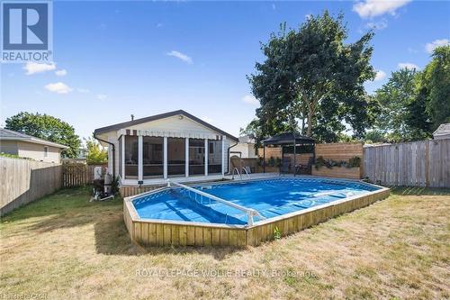 263 The Country Way, Kitchener, ON - Outdoor With Above Ground Pool With Backyard