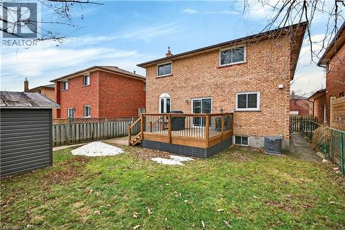 189 Templemead Drive, Hamilton, ON - Outdoor With Deck Patio Veranda With Exterior