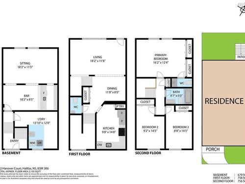 12 Hanover Court, Halifax, NS 