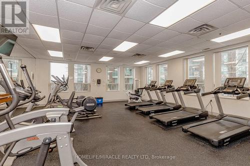 1403 - 4850 Glen Erin Drive, Mississauga, ON - Indoor Photo Showing Gym Room