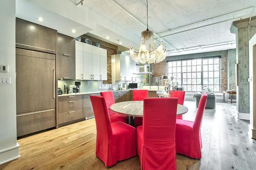 Coin-repas - 501-502-454 Rue De La Gauchetière O., Montréal (Ville-Marie), QC - Indoor Photo Showing Dining Room