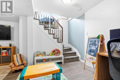 NATURAL LIGHT ILLUMINATES STAIRS & RECRM - 480 Wincanton Drive, Ottawa, ON - Indoor Photo Showing Other Room