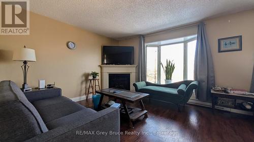 60 - 60 Lila Road, Owen Sound, ON - Indoor Photo Showing Living Room With Fireplace