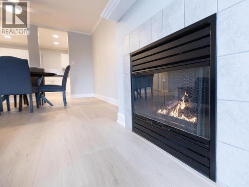 202-4685 Joyce Ave, Powell River, BC - Indoor With Fireplace