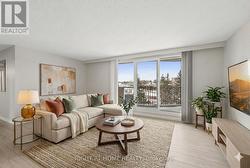 Living room virtually staged - 