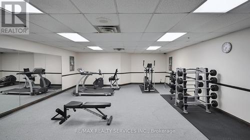 909 - 330 Mill Street S, Brampton, ON - Indoor Photo Showing Gym Room