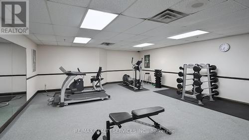 909 - 330 Mill Street S, Brampton, ON - Indoor Photo Showing Gym Room