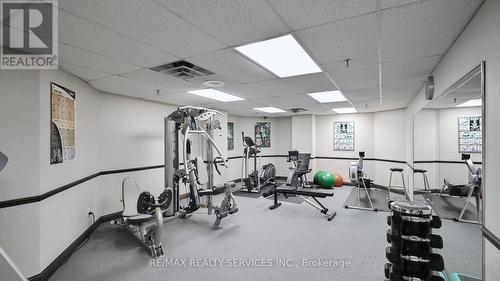 909 - 330 Mill Street S, Brampton, ON - Indoor Photo Showing Gym Room
