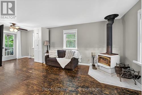 6 Bayside Road, Tiny, ON - Indoor Photo Showing Other Room With Fireplace