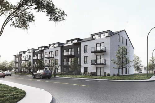 Front of Structure - 402-257 Rue Blainville E., Sainte-Thérèse, QC - Outdoor With Facade