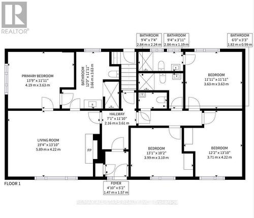 floor plans - 105 Betty Ann Drive, Toronto, ON - Other