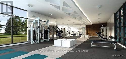 1201 - 4655 Glen Erin Drive, Mississauga, ON - Indoor Photo Showing Gym Room