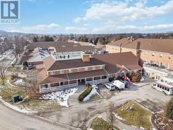 Aerial View of Clubhouse in Winter - 