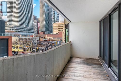 505 - 25 Maitland Street, Toronto, ON - Outdoor With Balcony
