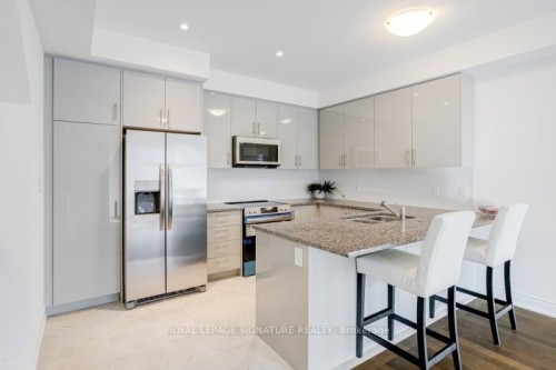 1309 Anthonia Trail, Oakville, ON - Indoor Photo Showing Kitchen With Stainless Steel Kitchen With Upgraded Kitchen