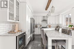 Island counter table seating, Bar fridge Included - 