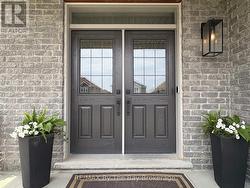 Double door covered entry - 