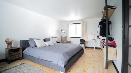 Chambre à coucher principale - 370 Mtée Victor-Nymark, Saint-Sauveur, QC - Indoor Photo Showing Bedroom