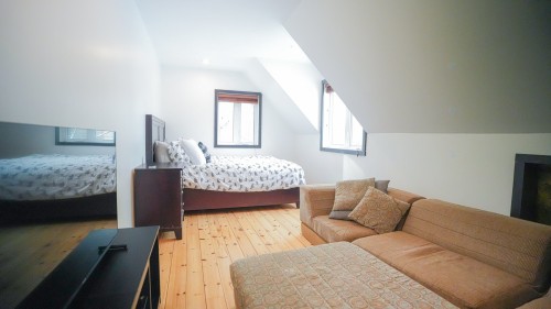 Chambre à coucher - 370 Mtée Victor-Nymark, Saint-Sauveur, QC - Indoor Photo Showing Bedroom