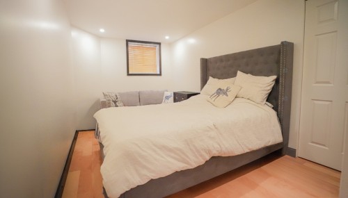 Chambre à coucher - 370 Mtée Victor-Nymark, Saint-Sauveur, QC - Indoor Photo Showing Bedroom