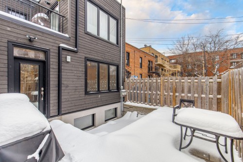 Courtyard - 4865 Rue Ste-Émilie, Montréal (Le Sud-Ouest), QC - Outdoor With Exterior