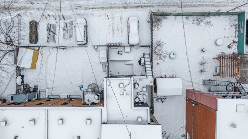 Aerial View - 4865 Rue Ste-Émilie, Montréal (Le Sud-Ouest), QC - Outdoor