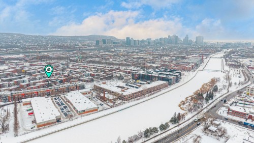 Aerial View - 4865 Rue Ste-Émilie, Montréal (Le Sud-Ouest), QC - Outdoor With View