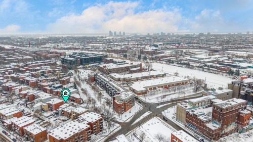 Aerial View - 4865 Rue Ste-Émilie, Montréal (Le Sud-Ouest), QC - Outdoor With View