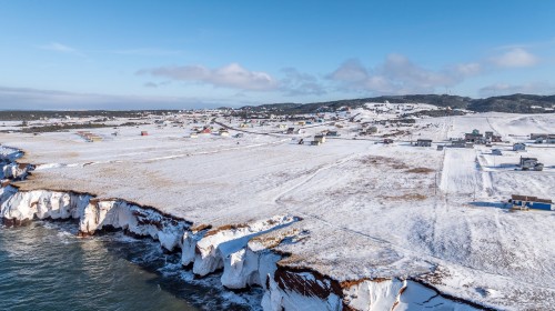 Photo aérienne - Ch. Des Caps, Les Îles-De-La-Madeleine, QC 