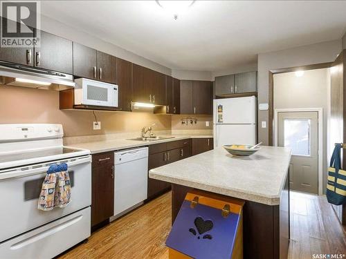 2529 Atkinson Street, Regina, SK - Indoor Photo Showing Kitchen With Double Sink
