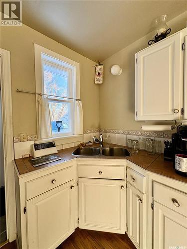 205 Pederson Avenue, Big River, SK - Indoor Photo Showing Kitchen With Double Sink