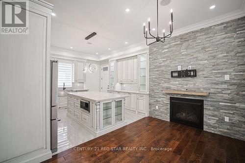 164 Elmhurst Drive, Toronto, ON - Indoor With Fireplace