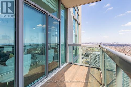 3702 - 3504 Hurontario Street, Mississauga, ON - Outdoor With Balcony With View With Exterior